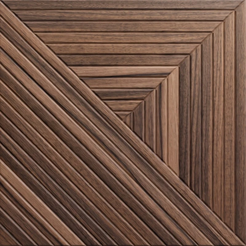 Wonear 3D UV Baskılı Yivli PET Katmanlı Meşe Panel Wonear 3D UV Baskılı Yivli PET Katmanlı Meşe Panel