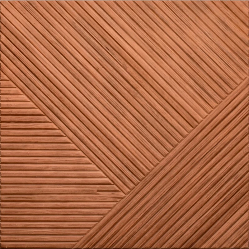 Wonear 3D UV Baskılı Yivli PET Tik Chevron Panel Wonear 3D UV Baskılı Yivli PET Tik Chevron Panel
